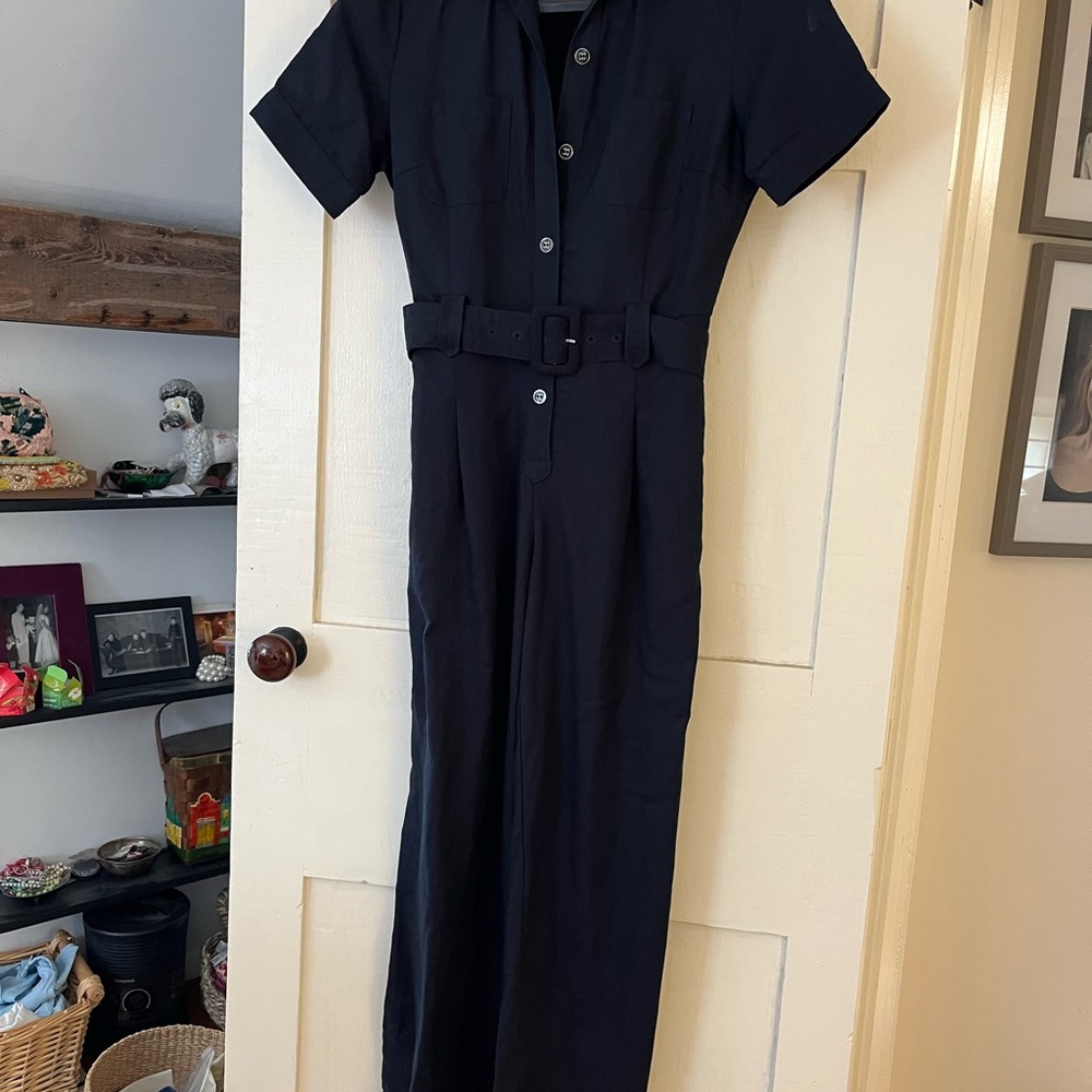 McLaughlin Navy Jumpsuit